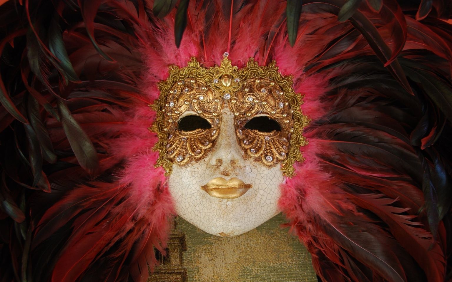 Венецианский карнавал акварель