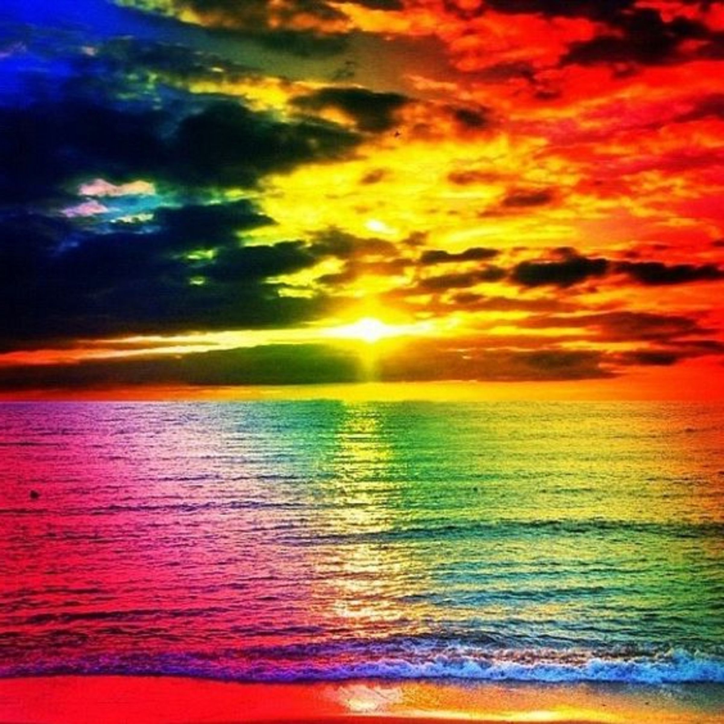 Разноцветные моря