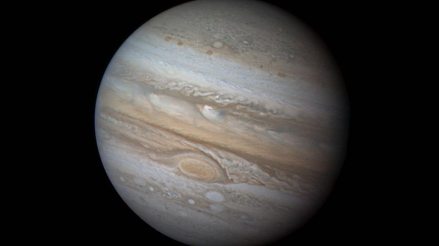 Планеты Юпитер и Сатурн