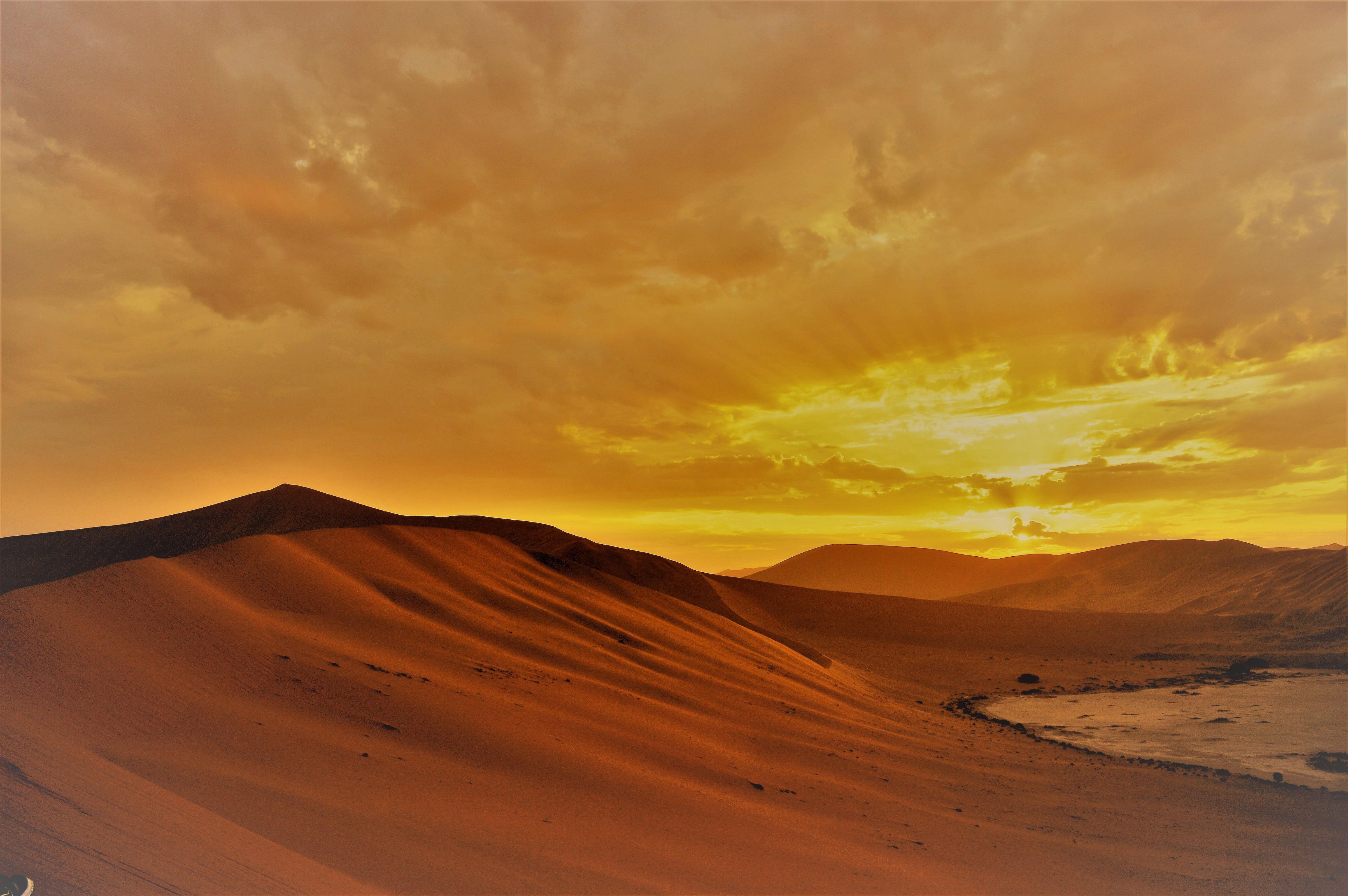Дюны Намиб закат