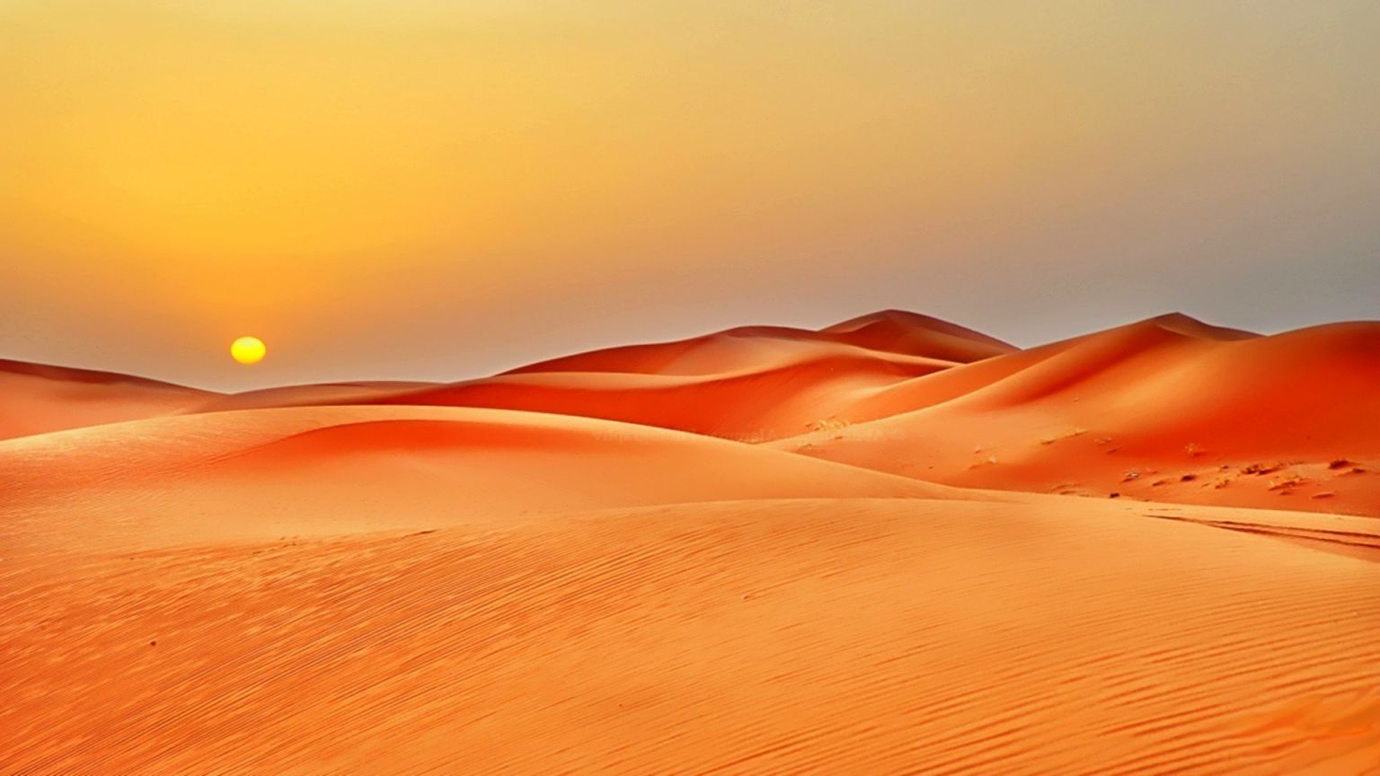 Красновато-жёлтые Пески Египта