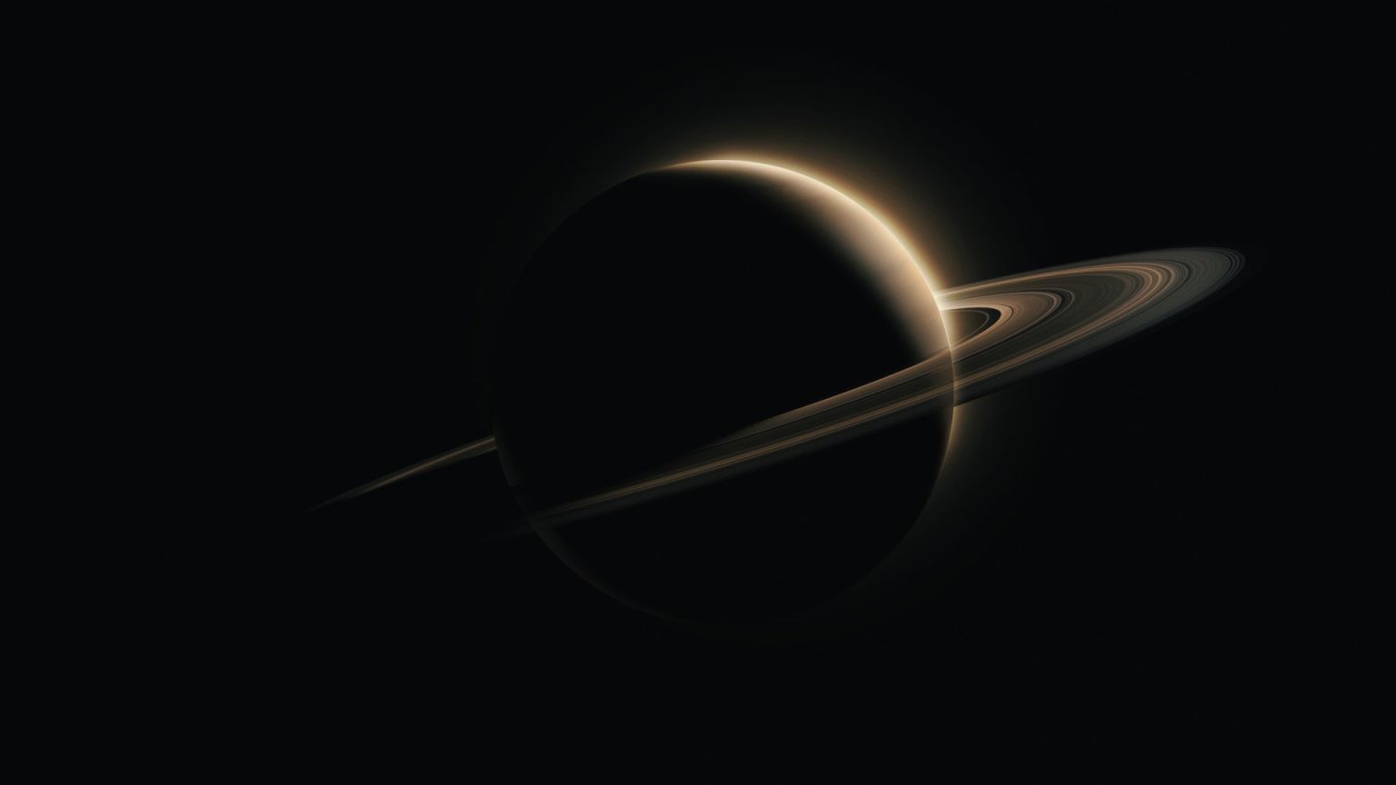 Космос кольца Сатурна