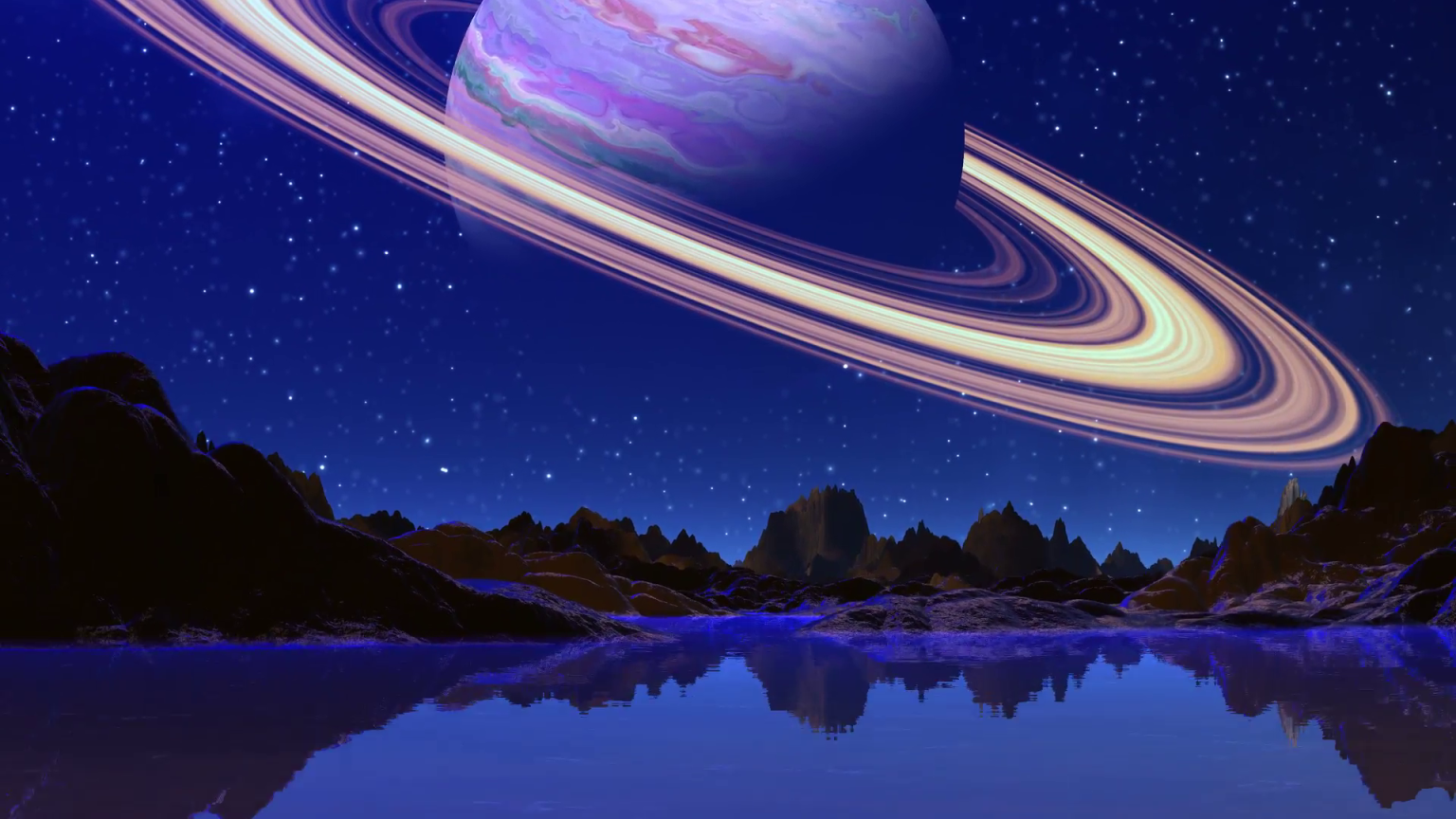 Сатурн Планета и земля