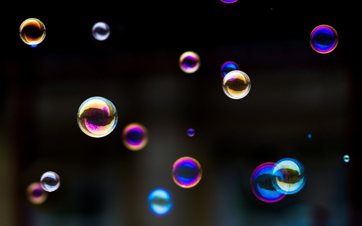 Цветные пузыри