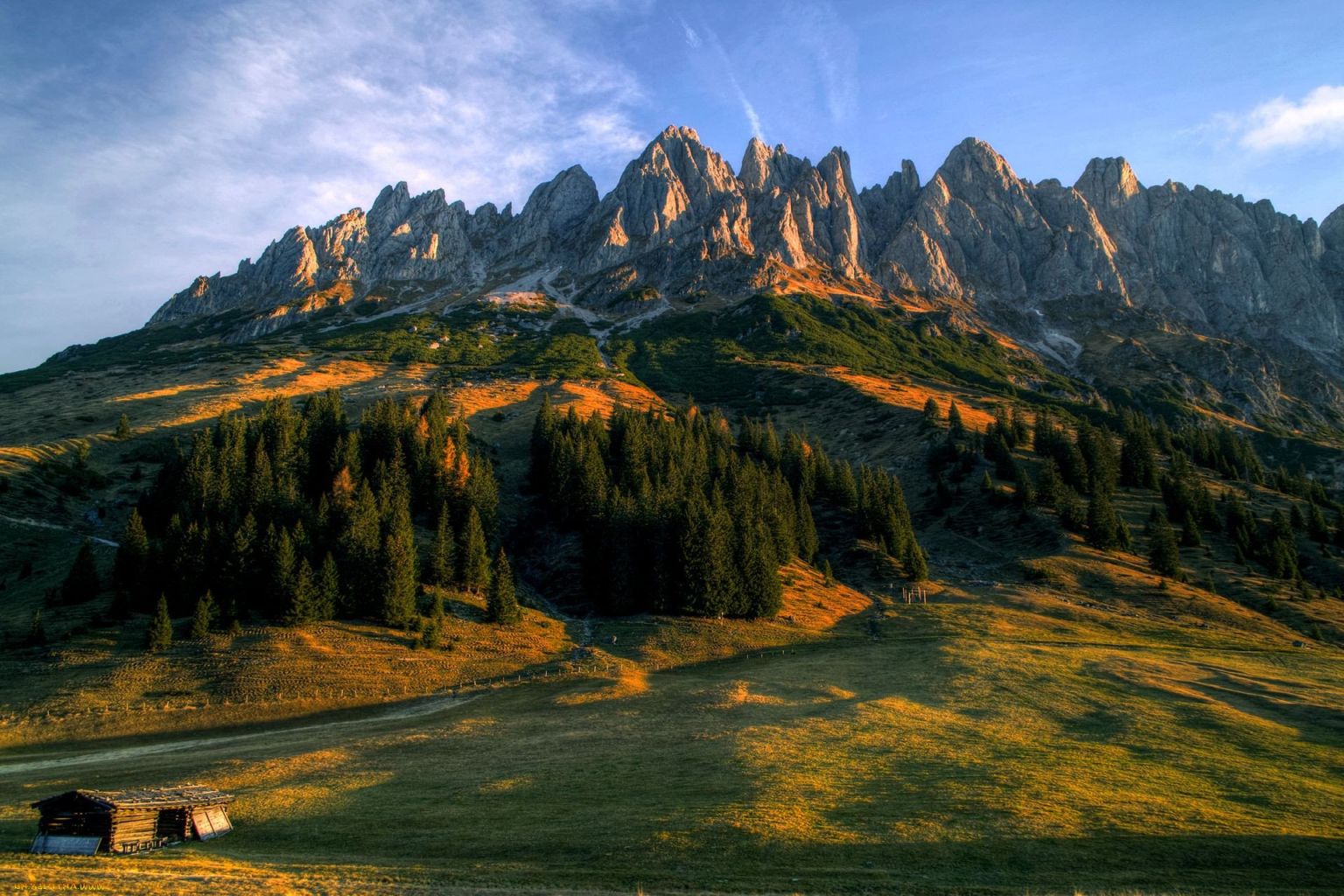 Горы пейзаж Австрия