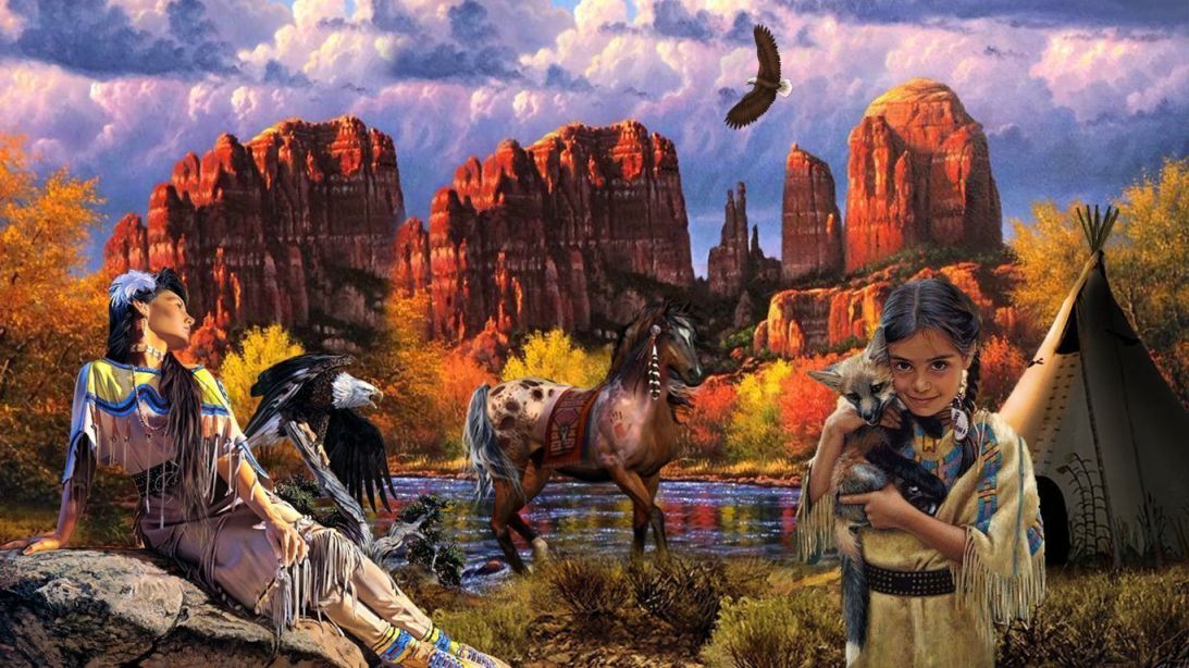Индейцы Навахо поселение