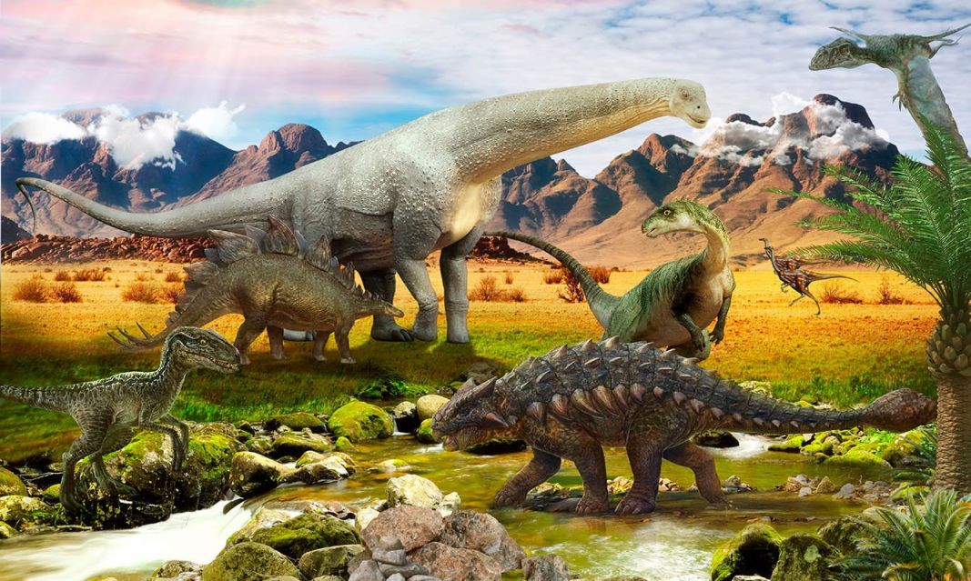Фон для презентации динозавры