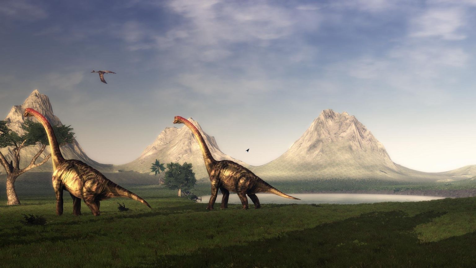 Гора динозавров