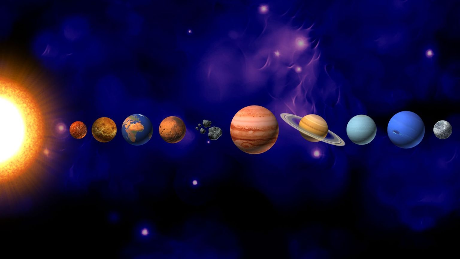 8 Планет солнечной системы