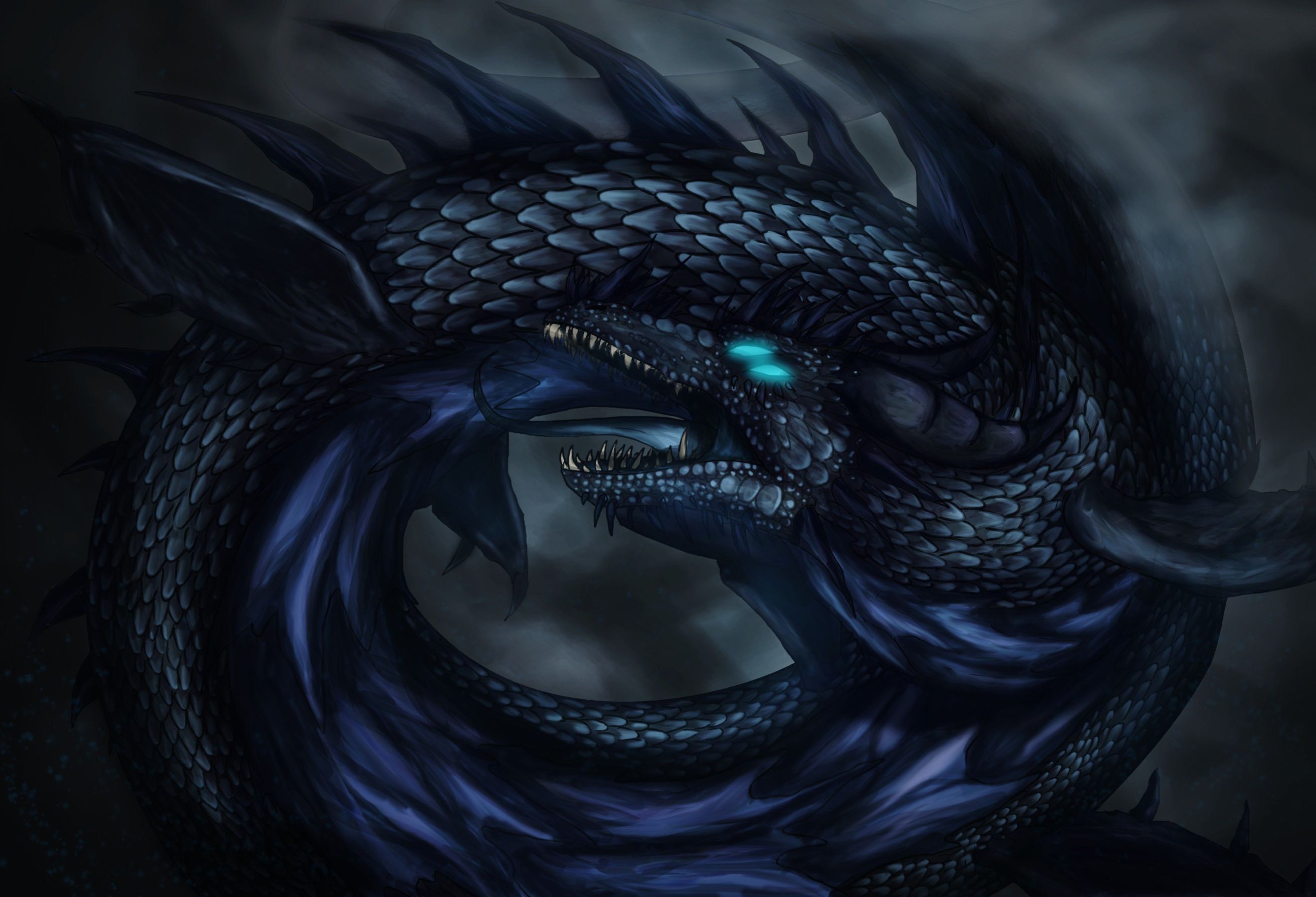 Темный дракон