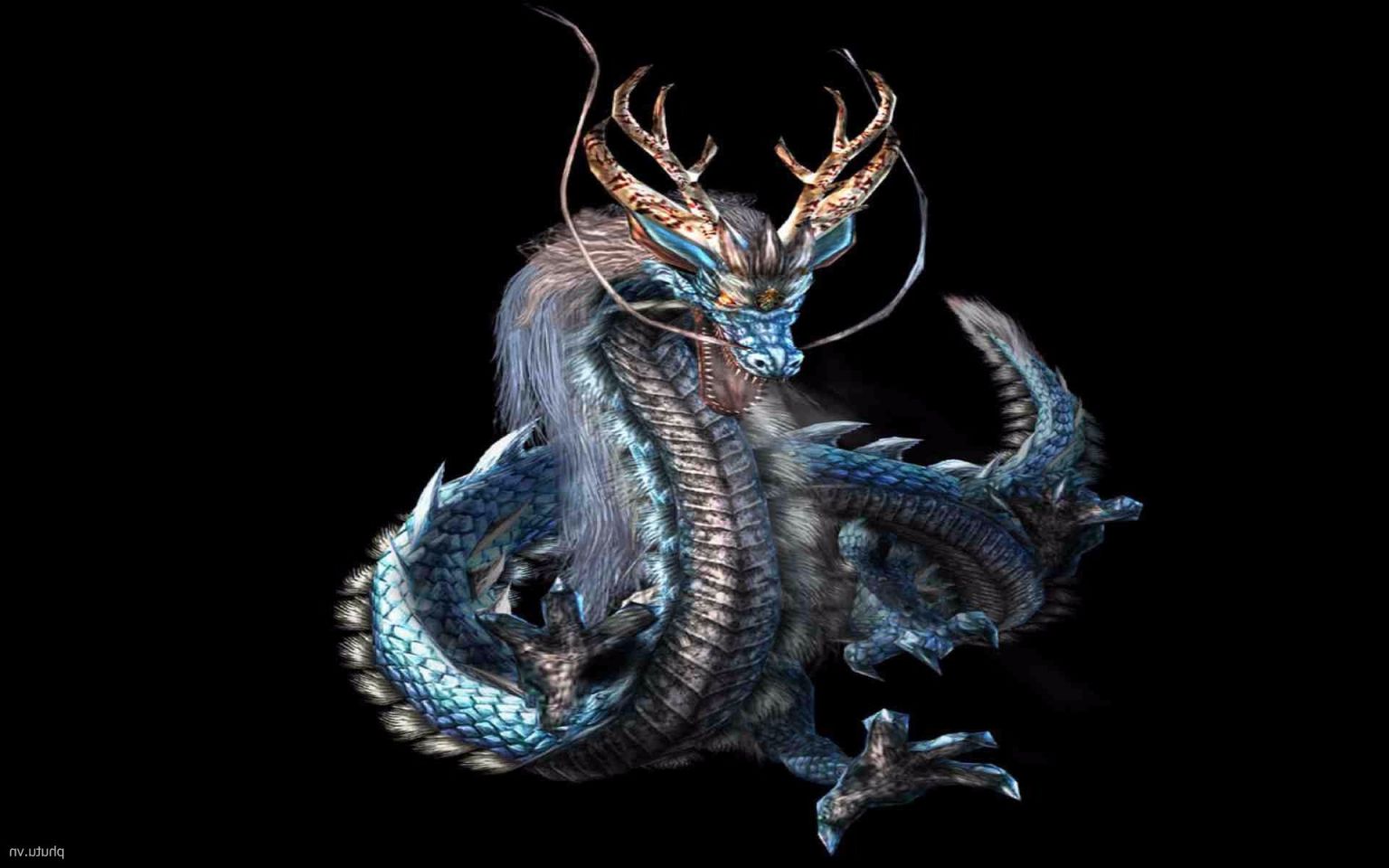 Японский дракон Рюдзин