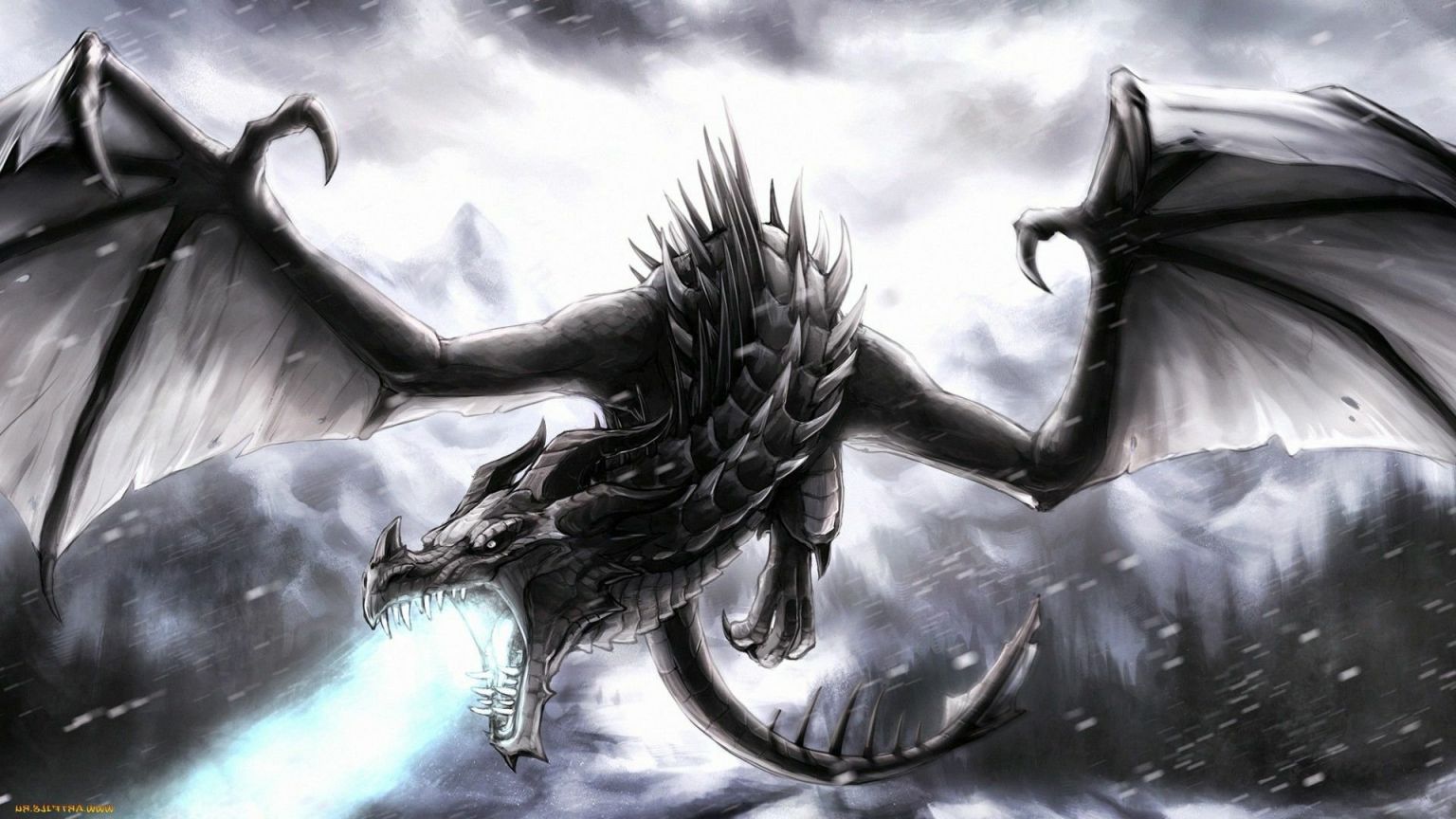 Ледяной дракон Левиафан