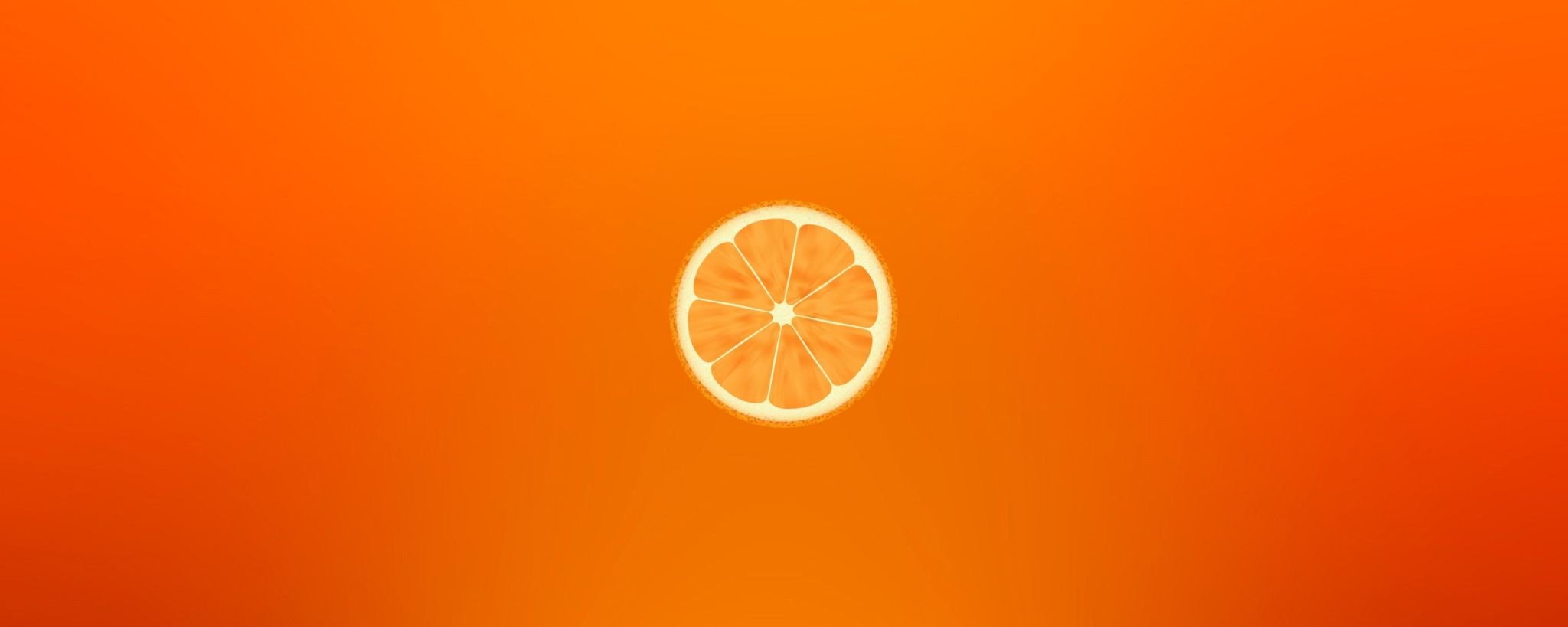 Апельсин абстракция
