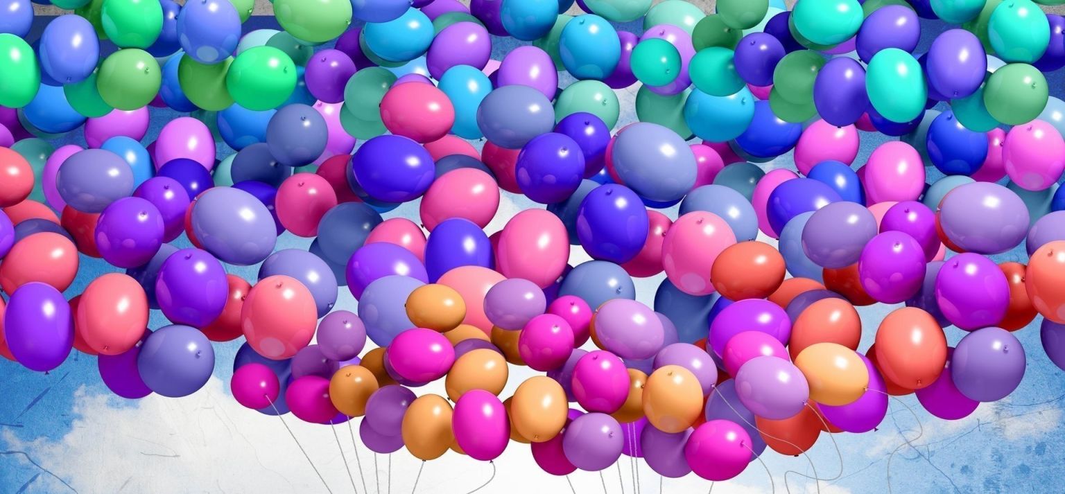 Воздушные шары текстура
