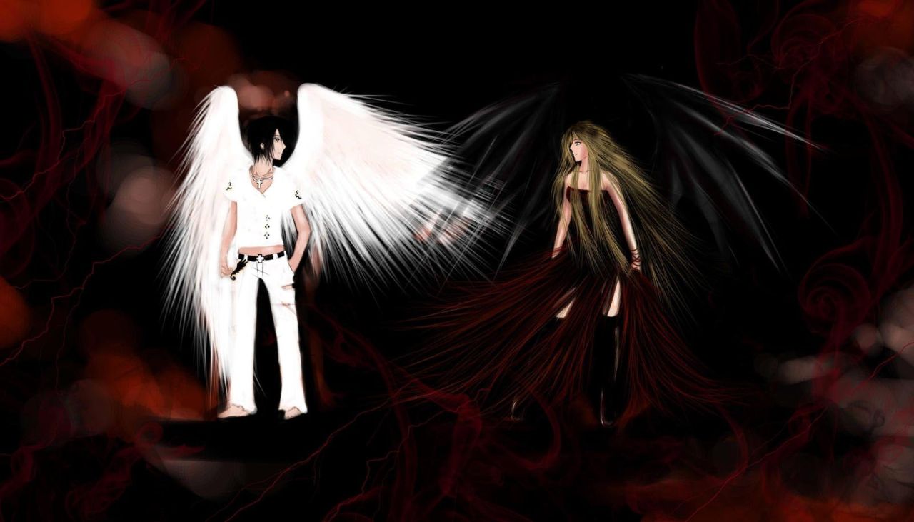 Ангел и демон картинки
