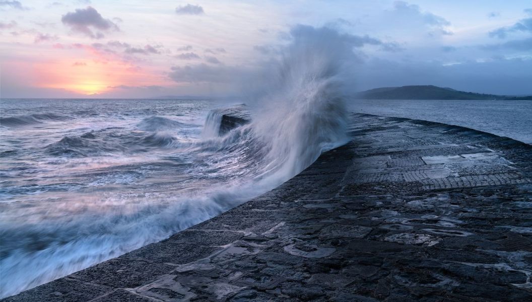 Баренцево море шторм